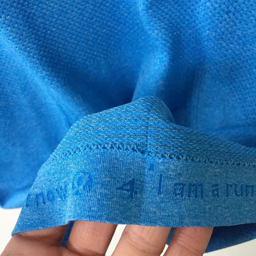 Lululemon Run: Swiftly V Neck Beach Blanket Blue
